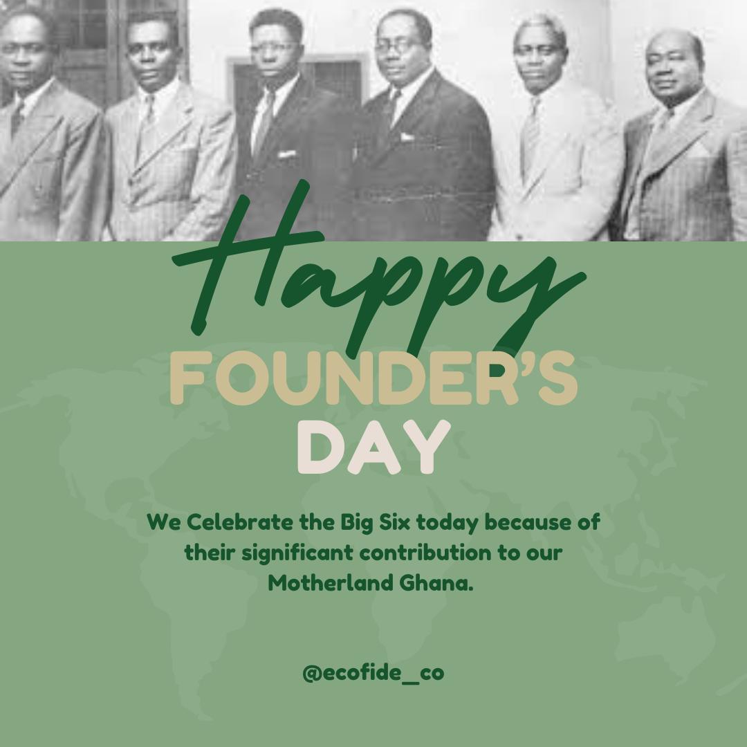ecofide_co's tweet photo. Happy Founders Day family!💚💫 https://t.co/8BVbtqbCZ0
