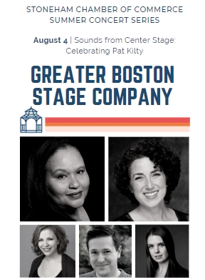 StonehamChamber's tweet photo. Join us tonight on the Town Common for a special concert featuring the Greater Boston Stage Company performing "Sounds from Center Stage" to Honor Pat Kilty Learn more: https://t.co/QrQEfLm0n6
https://t.co/UqUI9v33LU https://t.co/81e0C5XQOJ