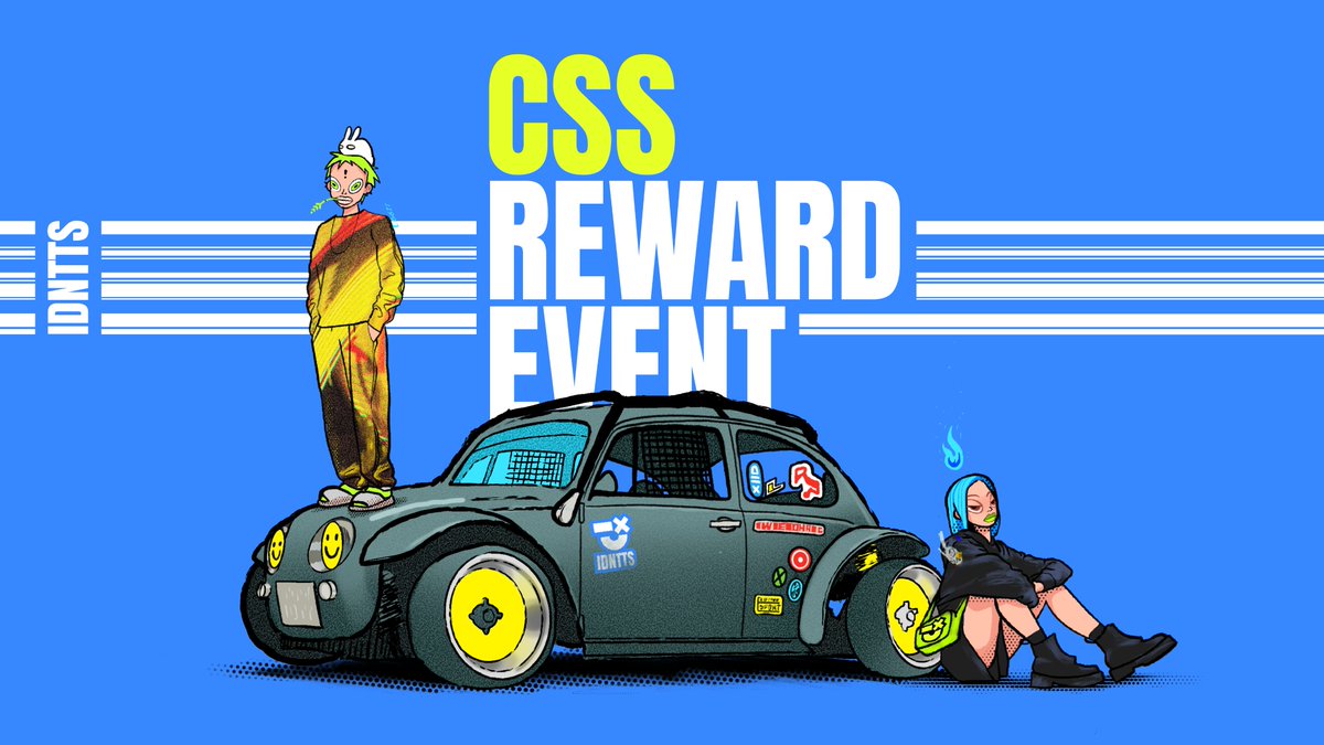 🎉 𝐂𝐒𝐒 𝐑𝐄𝐖𝐀𝐑𝐃 𝐄𝐕𝐄𝐍𝐓 🎉  

Sign in👇
premint.xyz/idntts-css-rew…
+boost your CS

🎁Workshop with <a href="/filmakarov/">filio.eth</a> 
🎁Access to trading tool
🎁Private node
🎁WL for cool project

𝐀𝐮𝐠𝐮𝐬𝐭 𝟖.
details discord.gg/idntts

#idnttswinwin #sweepandrefresh
