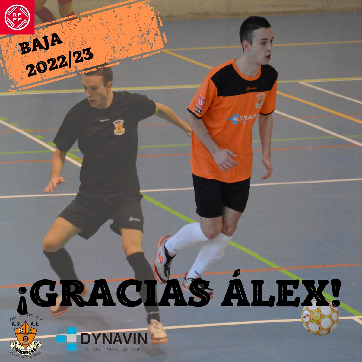 Tras dos grandes temporadas con nosotros, Recio, <a href="/PabloSanzGa/">Pablo Sanz</a> y <a href="/_alexgs8/">alejandro</a> no continuarán con nosotros. ¡Muchas gracias por todo!