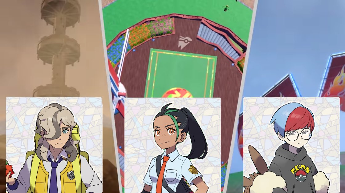 RUMOR: Images of Gym Leaders, Rival and new Pokémon in Scarlet & Violet?