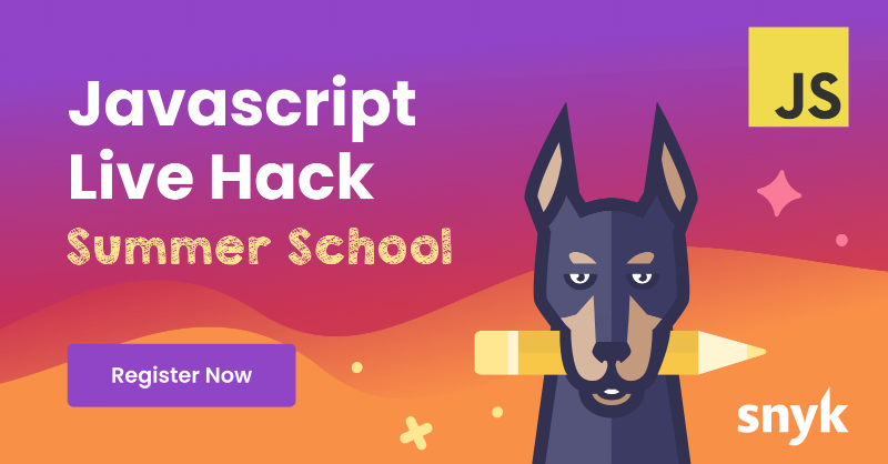 snyksec's tweet photo. Live hack: see common Javascript vulnerabilities, misconfiguration exploits &amp; how you can remediate them.