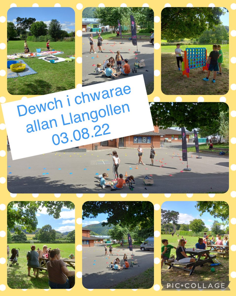 SdcpEngagement's tweet photo. #letsplayout sessions this week in Corwrn &amp; Llangollen ☺️🎨⚽️🥅 great partnership work @DLLActive @DLLCelfArts @ranger_play @DenbighshireHou @TNLComFundWales @office_sdcp and 115 children provided with healthy snack packs 🍏🥪 &amp; adults time to socialise too🥰 #yourplaceorours https://t.co/DnnWHnB9pw