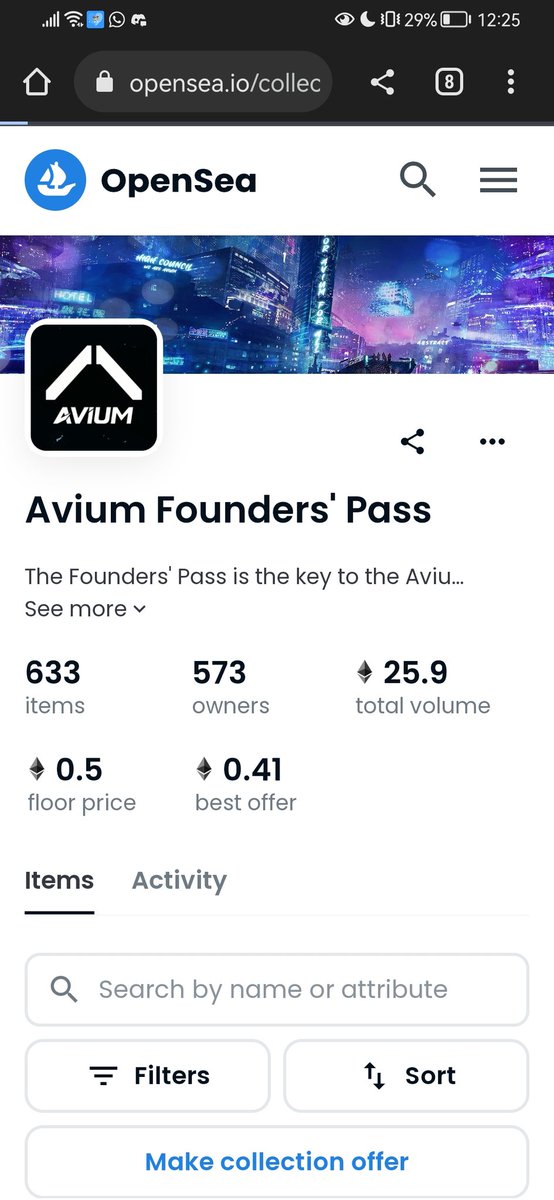 Another 67 more to go and we'll be moving very rapidly into Phase 2! Can't wait to see all the plans coming to fruition!

For /\, For All!
<a href="/AviumWorld/">Avium</a> @EVOSToxiCEO <a href="/C_Niteheart/">SiSTAs Self-Care Collection LLC</a> @0xYuge