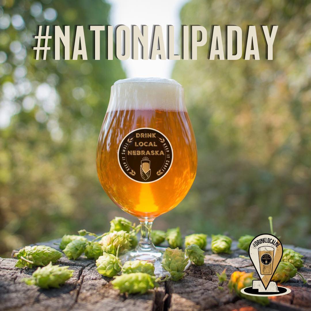 🍻 HAPPY NATIONAL IPA DAY!!!
“On the first Thursday of August, which falls on Aug. 4 this year, join beer enthusiasts, breweries and bars across the globe and celebrate IPA Day, a collective toast to one of craft beer’s most iconic styles: the India pale ale.”
#drinklocalNE