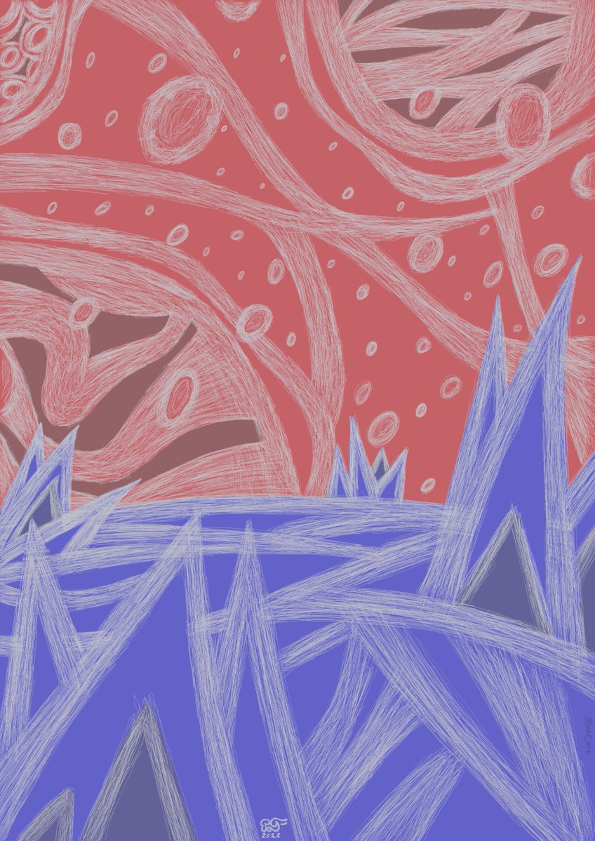 pof_art's tweet photo. Strange.

#イラスト
#art 
#space https://t.co/0Qk3ukpHfr