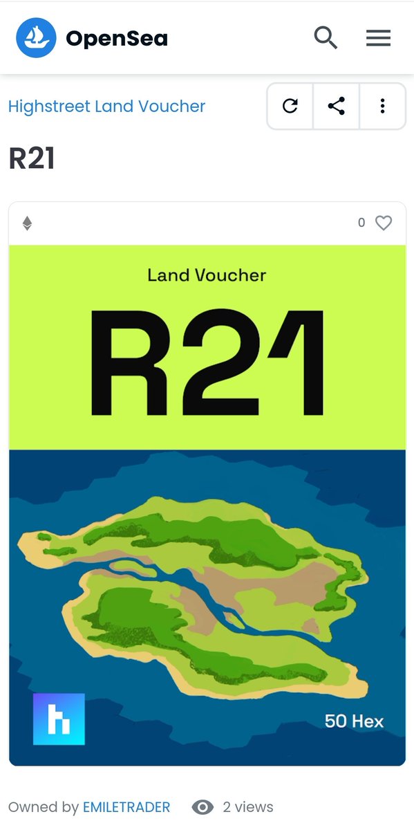 PROFITFRIEND's tweet photo. Today our CEO @emiletrade gets officially the NFT that represents the Voucher, the ownership of our LAND R21 In the metaverse of @highstreetworld , R21 is one of the regions and we are located between @binance and @animocabrands https://t.co/72sPKB1YkU