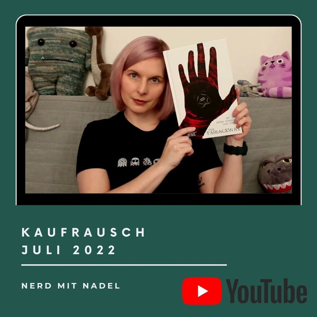 NadelNerd's tweet photo. Mein #Kaufrausch Video Juli ist online. Es gibt Hefte, Horror, Alben, Lovecraft und was für die Seele. Sonntag kommt dann mein Monatsrückblick im Blog mit Blick auf den #suc und meinen Rezensionsexemplaren.

YouTube Link in der Bio 📺

#comictube #com… https://t.co/E1PdQK37XU https://t.co/LnbgUYoCAq