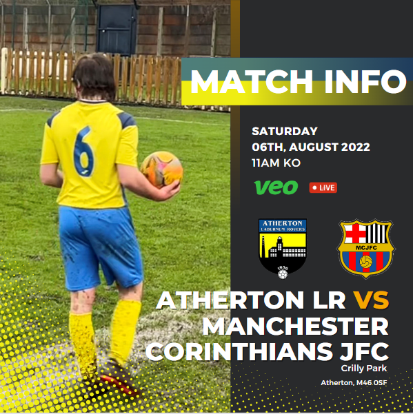 Exciting pre-season fixture this weekend !!!! #athertonlaburnumrovers