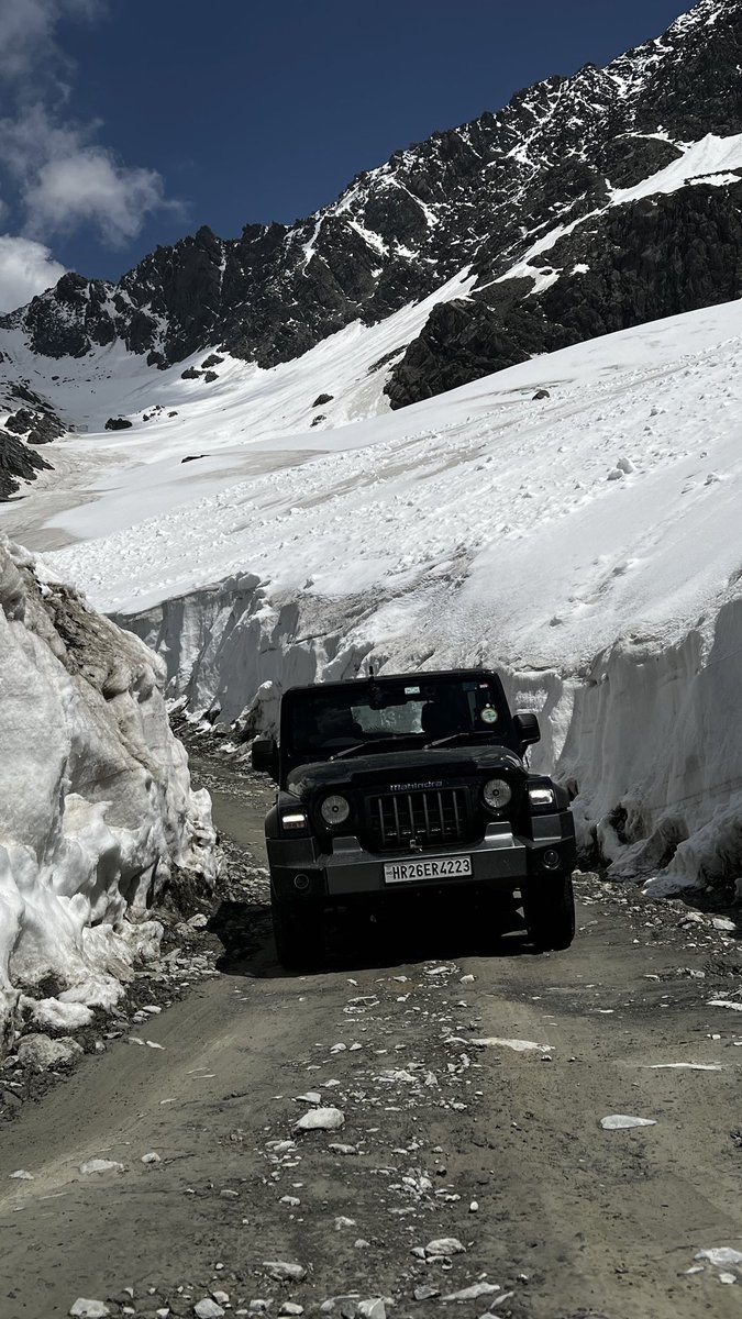 myhimalayanride's tweet photo. Sach Pass 2.0 An epic road trip adventure. @Mahindra_Thar @MahindraAdvntr | 2022 Mahindra Thar Drive to Sach Pass | Episode 1- Delhi... https://t.co/is0TCiBlmb via @YouTube https://t.co/EKWHZwF2vA