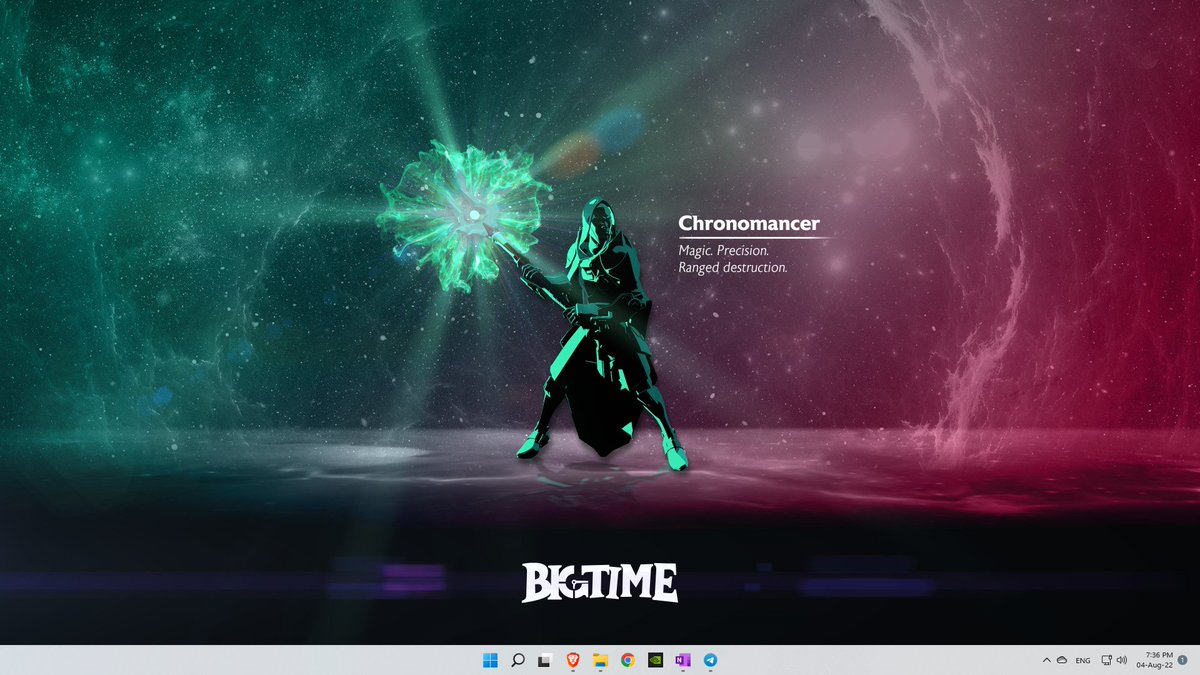 0xkrisbee's tweet image. New PC wallpaper!
Thanks @playbigtime 
❤️‍🔥🎮✨
#NFT #Metaverse #BigTimeSPACE #BigTime