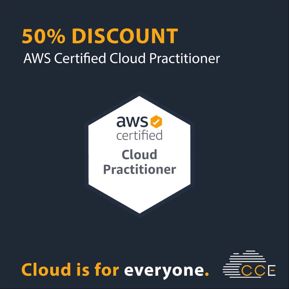 RobinaMirbahar's tweet photo. Join the challenge and get AWS certified 🚀 You’ll get FREE Training + 50% OFF on AWS Cloud Practitioner Certification! Practitioner certification you will get a 50% discount voucher for your next AWS certification.
Register👉 https://t.co/XO24H18cSy #aws #cloud #awscertified https://t.co/j2Z1VLbB7A