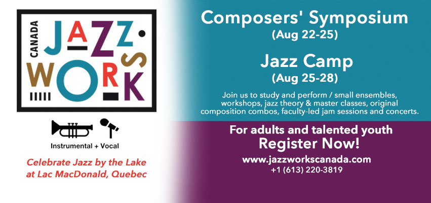 It has been two long years of waiting, and JazzWorks Canada is thrilled to announce that our summer Jazz Camp for adult jazz vocalists and instrumentalists as well as talented youth is ON this year! 
Register now at jazzworkscanada.com/registration.h…. All fees are paid in Canadian Dollars.