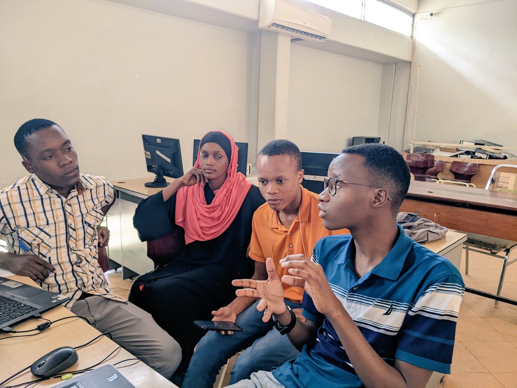 TukupalaMwalyo1's tweet photo. Today the #MCL students at @coict_udsm are generating several solution ideas on how to solve their actionable problems which take inspiration from the knowledge they learned from three previous days, solution and expo tool #geoict4e https://t.co/GzyiWCwlpt