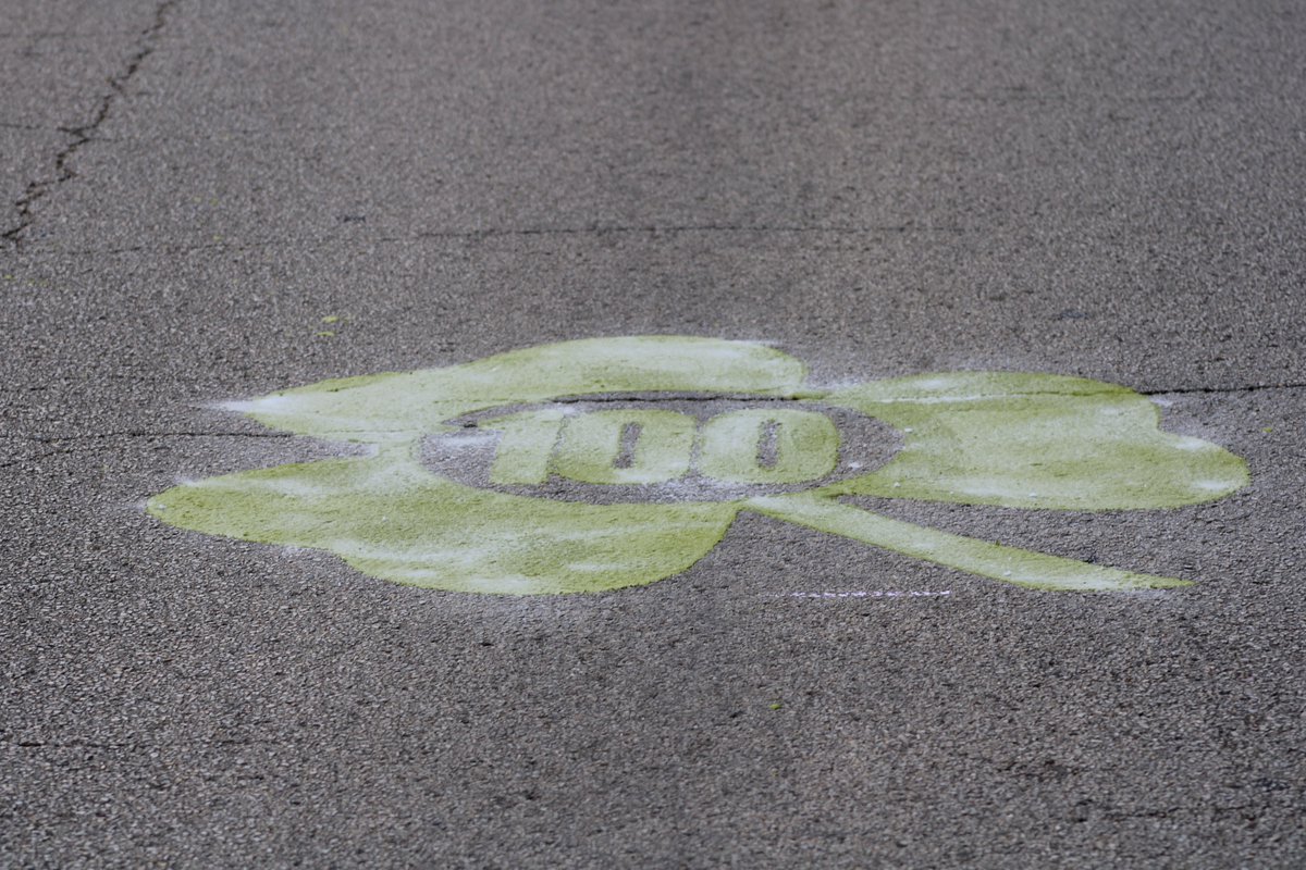 BishopMcNamara's tweet photo. In celebration of our #BMCS100years we painted Brookmont Blvd with π #shamrocks π to honor 100 years of #irishtraditions. Thank you to the staff and volunteers that helped make this happen! ππ
#irishstrong #BMCS #bishopmac #weareirish #bishopmcnamara #kankakee https://t.co/VCCDilLKOV