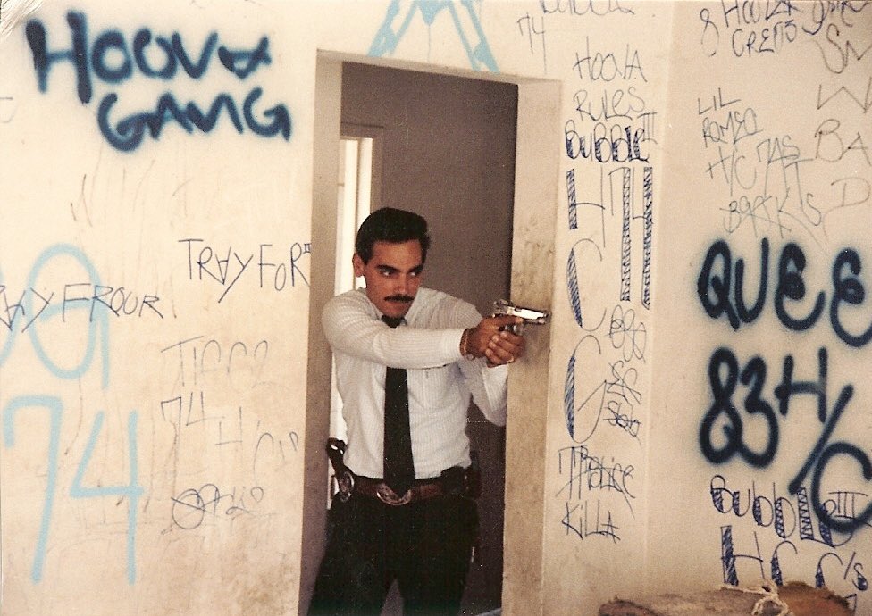 Sal_LaBarbera's tweet photo. Killing two birds with one stone. Throwback Thursday and a little mustache Monday @PeterAnthony96 @bigricanman @RicoRic30563203 #RealPolice caught on video https://t.co/OPUt10s4Uv