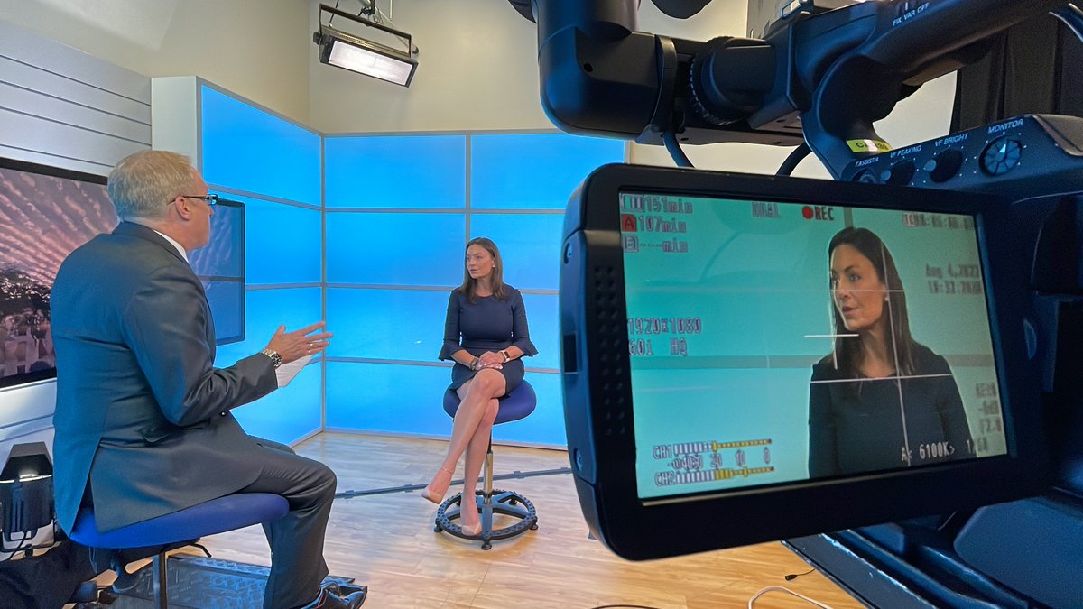 daveelias's tweet photo. She wants to be Florida's next governor.  Nikki Fried sits down with me for an EXCLUSIVE one on one tonight on NBC-2 News @NBC2 @NikkiFried #2022Primary https://t.co/bZWv5NNDeG