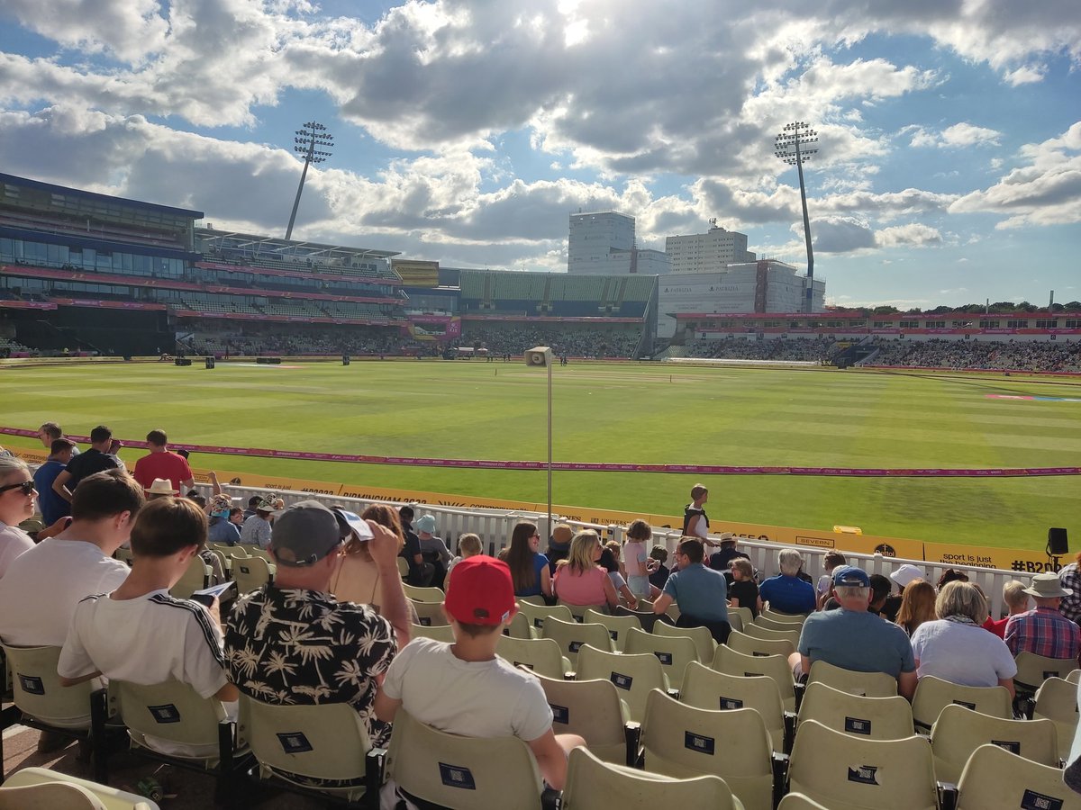 dandouglio's tweet photo. Edgbaston. A bit tuckered out but looking forward to the game. https://t.co/viQ8QoBzHy