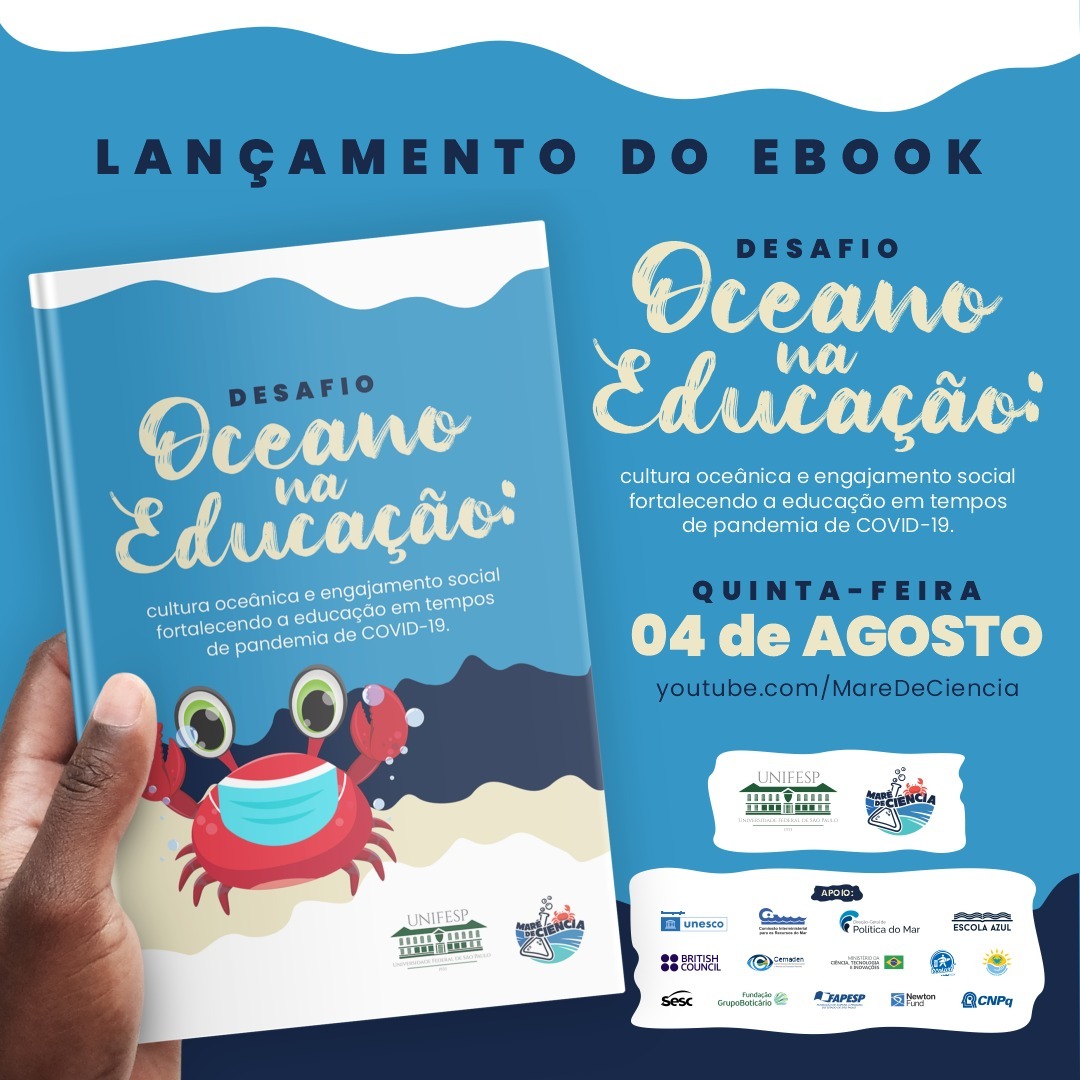 cemadeneducacao's tweet photo. LANÇAMENTO EBOOK OCEANO NA EDUCAÇÃO

Acompanhe a live de lançamento do e-book:
🗓️ Data: 04/08/2022
🕰️ Horário: 18h00
🖱️ Link: https://t.co/i2TZ7Uv4s7 https://t.co/WbyZS8oBhI