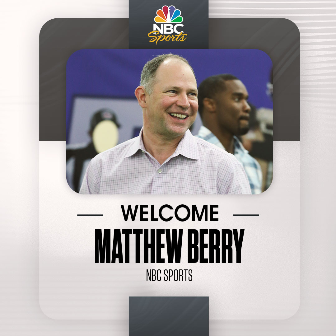 SNFonNBC's tweet image. Welcome to the NBC Sports team, @MatthewBerryTMR!

Matthew Berry joins Football Night in America and will host daily and weekly shows highlighting fantasy football and more on NBC, @peacockTV and NBC Sports digital platforms.