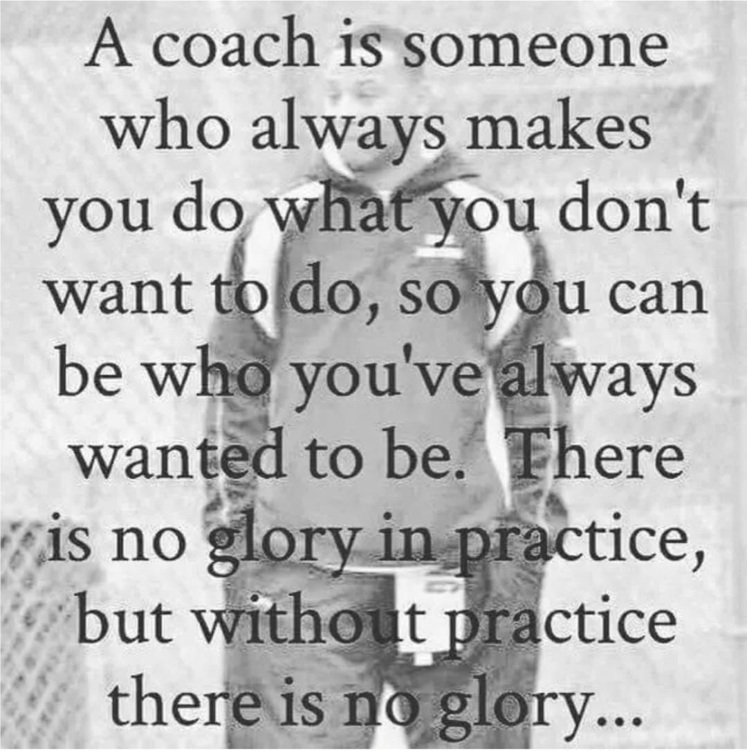 My cousin sent me this as he knows I coach and we share philosophical opinions on coaching young people today. This is for the players.