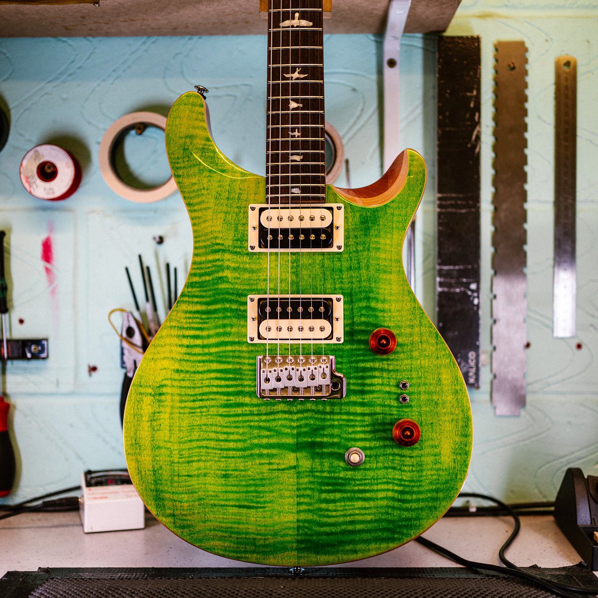 SE Custom 24-08 in Eriza Verde 💚 #prsguitars #prsse