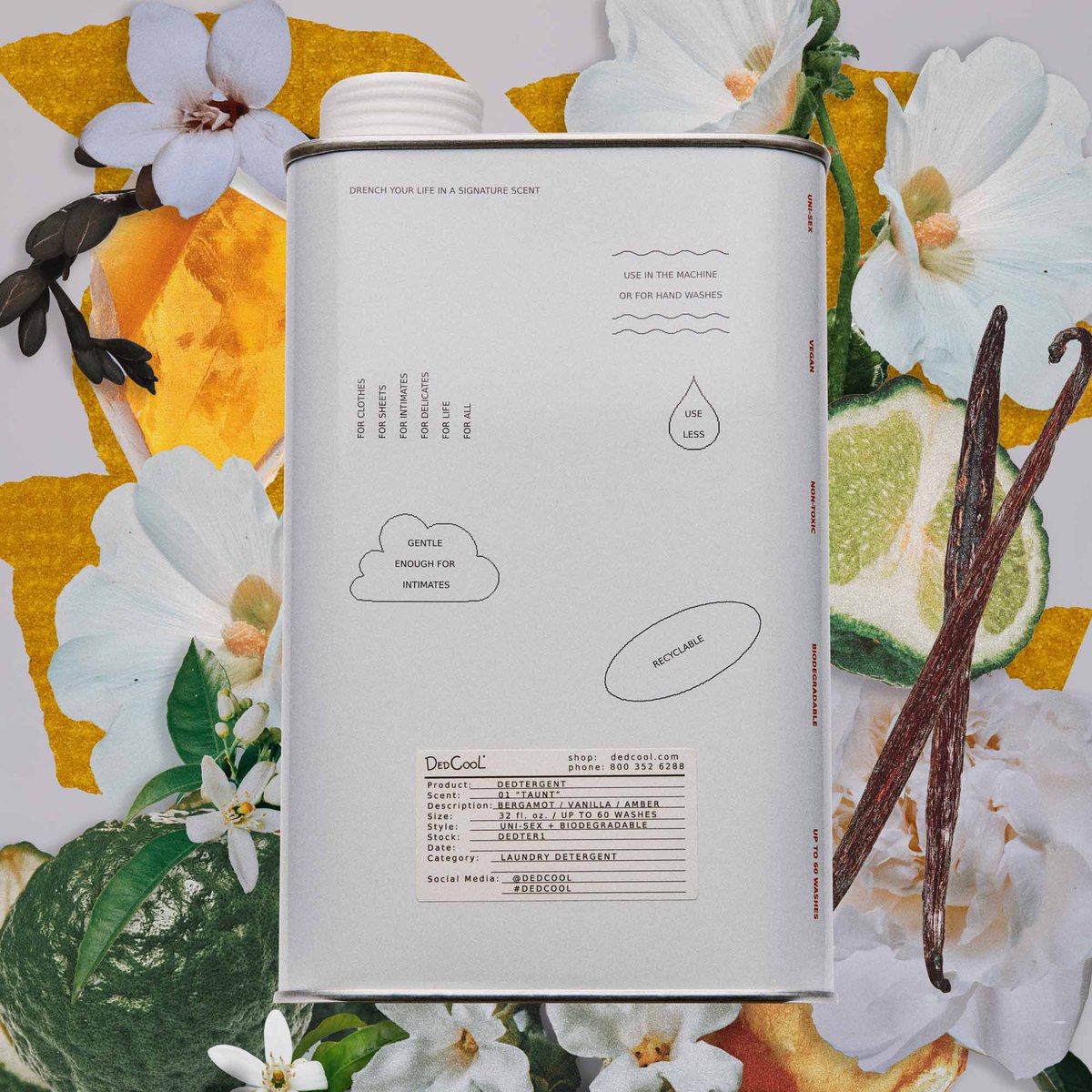 Fragrance brand Dedcool will launch a number of their product lines at Sephora, including their air fresheners and detergent. 

This is the first time Sephora will be offering detergent and air freshener SKUs to its customers.