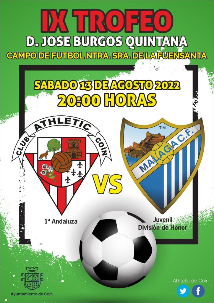 AthleticdeCoin's tweet photo. Os dejamos el calendario de pretemporada.

Comenzamos este sábado a las 20 h en casa frente la UD Campanillas.

Plato fuerte de la pretemporada con la disputa del Trofeo Burgos Quintana frente al Málaga CF Div. Honor Juvenil el sábado 13 a las 20 h.

¡ Vamos Athletic! https://t.co/GMLHvCsrKY