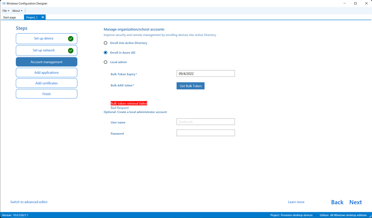 joyobratad's tweet photo. @AzureSupport - Unable to retrieve bulk AAD token. Can you please check on it? https://t.co/dl6VXIXdxF