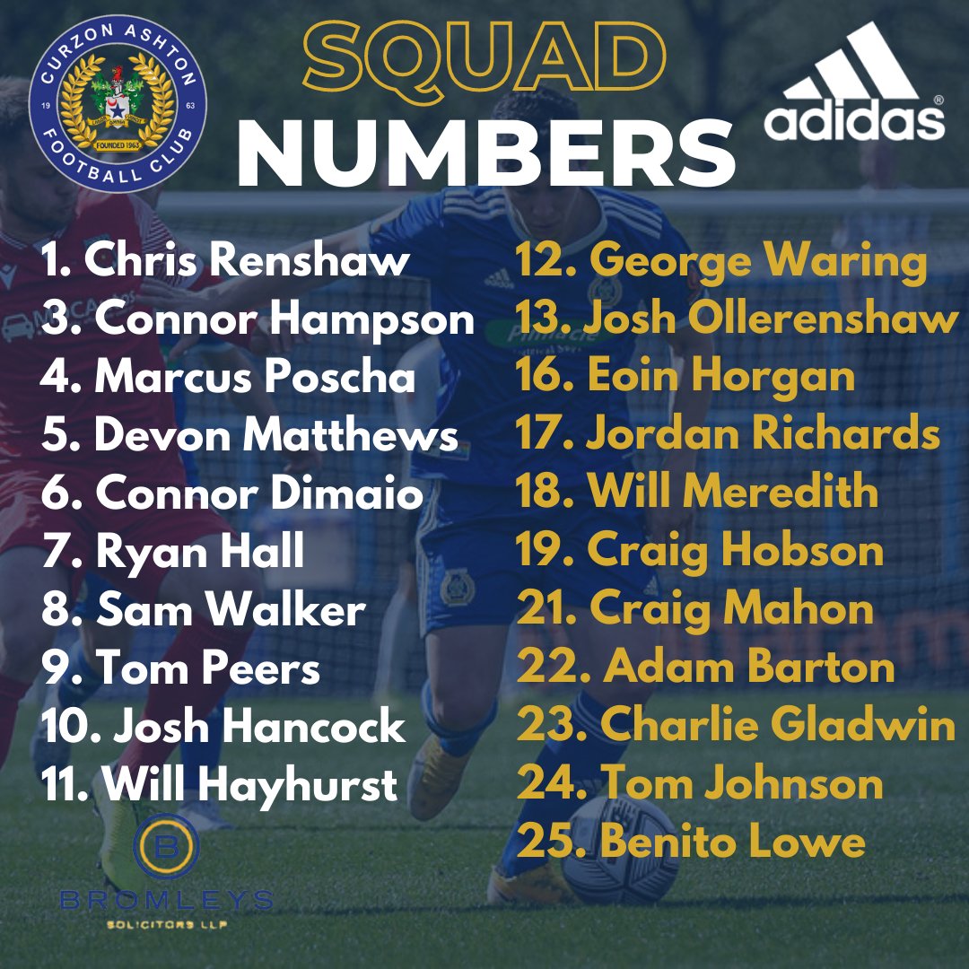 𝑵𝒆𝒘 𝒔𝒆𝒂𝒔𝒐𝒏, 𝒏𝒆𝒘 𝒔𝒒𝒖𝒂𝒅 𝒏𝒖𝒎𝒃𝒆𝒓𝒔 👀

Full squad number list for our 2022/23   <a href="/TheVanaramaNL/">#killrecky</a> North campaign 👇

#UTN