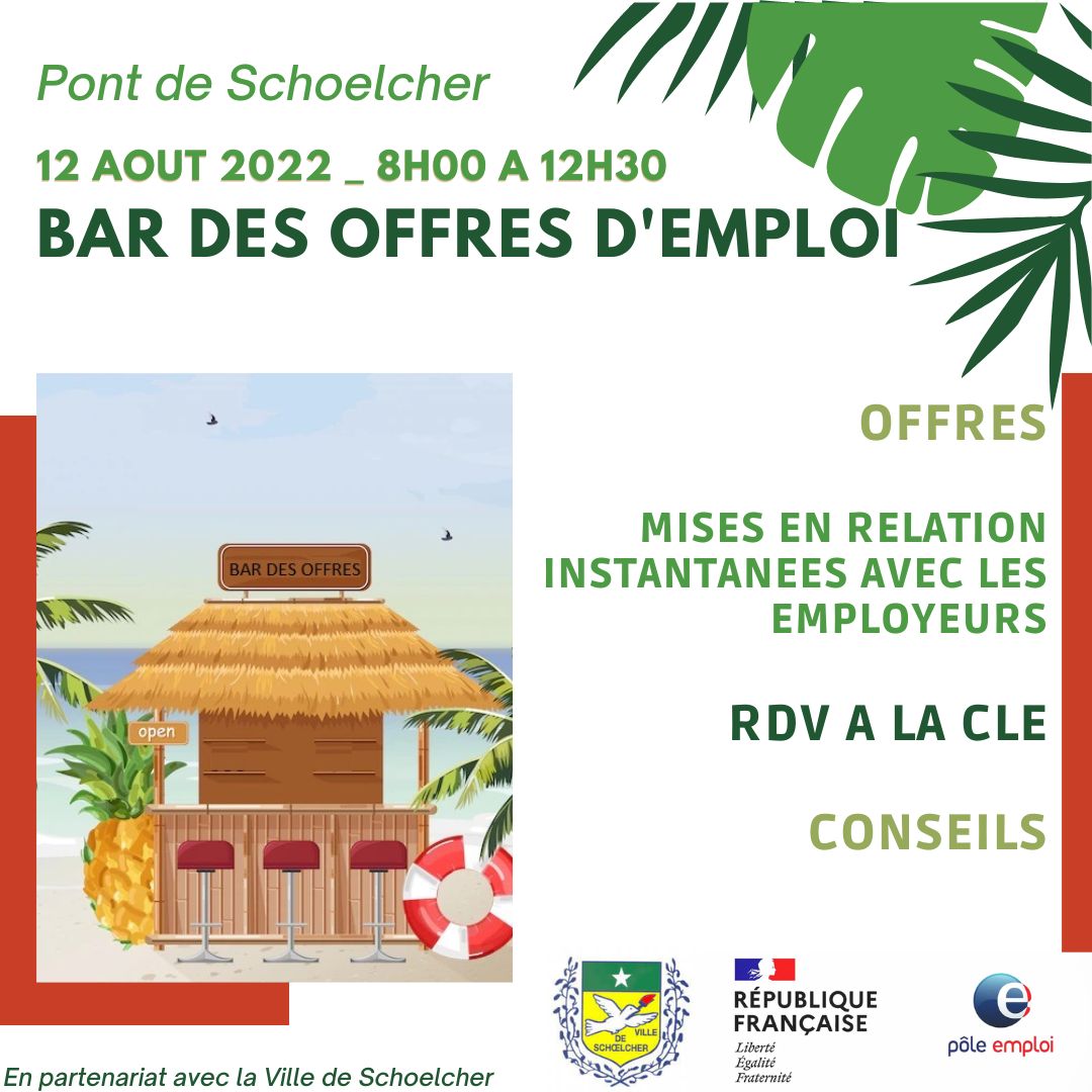 Et si on se donnait rdv près du ponton ? @poleemploi_Mque <a href="/VilleSchoelcher/">Ville de Schoelcher</a>
