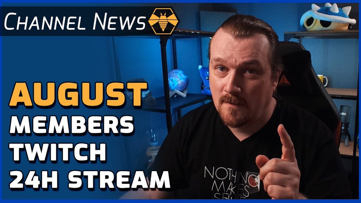 Beeblebum_GO's tweet photo. Channel News for August!

https://t.co/qIrQccuCFj

#Beeblebum #YouTube #ChannelNews https://t.co/qVxRAwzd8k