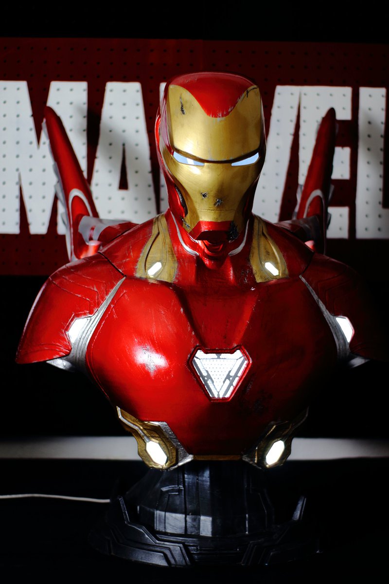 NGTrastear's tweet photo. What do you think about this Iron Man? #ironman #mark50 #Marvel #MarvelStudios  #3dprinted #nosgustatrastear #DIY #teamIronMan #anycubic #anycubicChiron https://t.co/LJLWrnRi4p