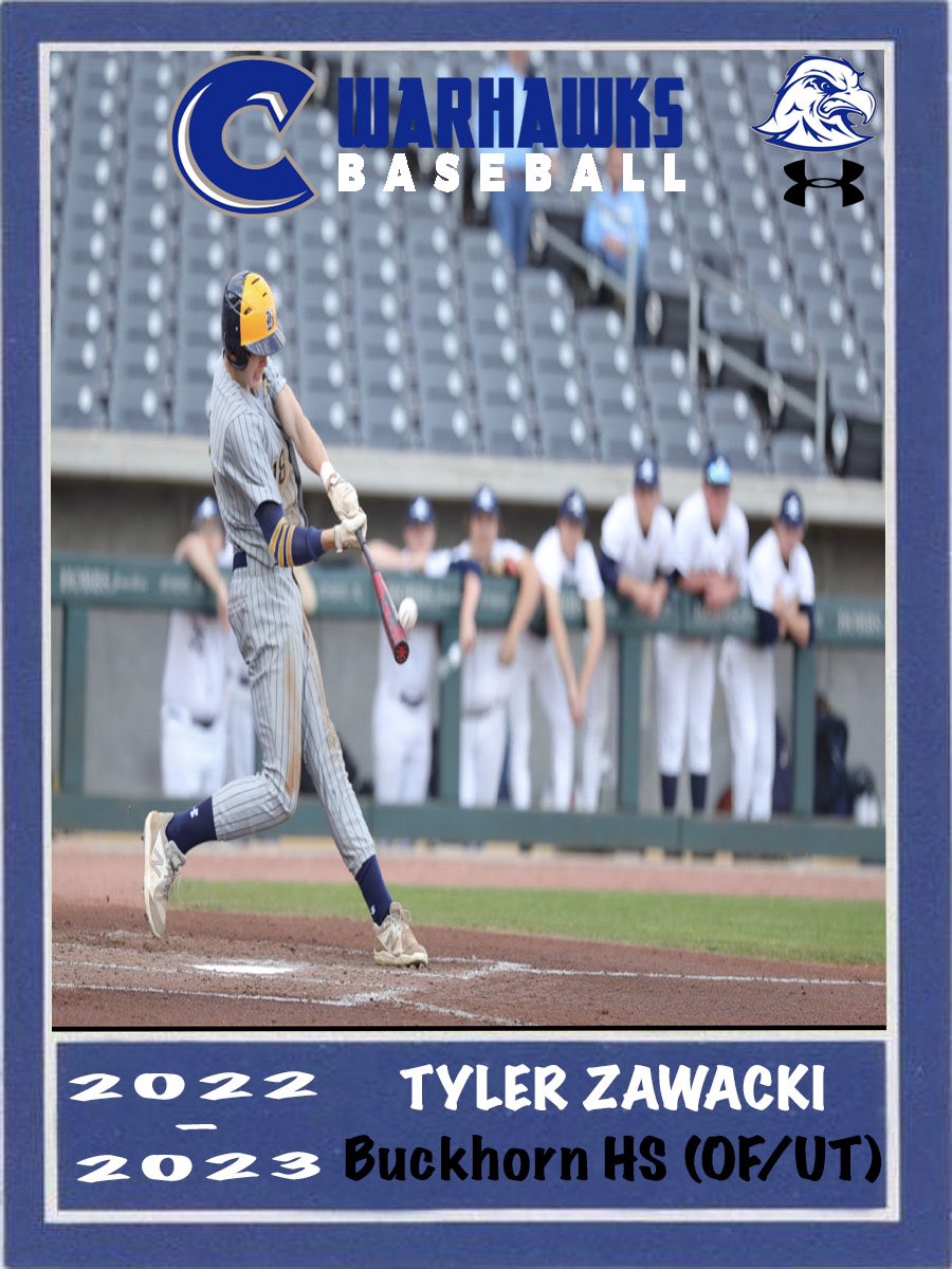 Welcome Tyler Zawacki <a href="/Tyler_Zawacki22/">Tyler Zawacki</a>  - outfielder from Buckhorn HS in New Market, AL.