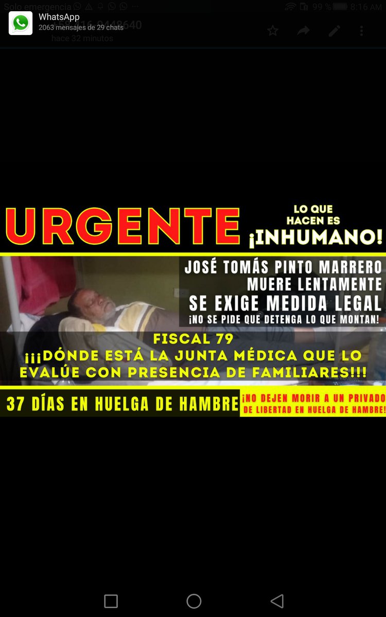 8 años por magnicidio frustrado???...
2 años por falso positivo, retraso procesal  y 37 días de huelga de hambre...
La Justicia sigue siendo calculada por el Capital
Y se hizo Justicia?
Por favor sensatez 
<a href="/TUPAMARO_OFORVz/">TUPAMARO ORIGINAL OFICIAL VZLA</a> 
<a href="/mangozurda/">Oswaldo Rivero</a> 
<a href="/desdeelmetro/">@DesdeElMetro</a> 
<a href="/CARLOSCADENAS61/">Verso a Verso</a>