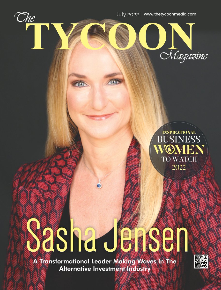 JensenPartners's tweet photo. Our CEO, Sasha Jensen, has been named 1 of The Tycoon Magazine's ‘Women to Watch,' alongside an impressive roster of female leaders. Sasha’s feature explores her career journey from her time as an investigative journalist in South Africa through to the founding of Jensen Partners https://t.co/lNO4wbFrlg