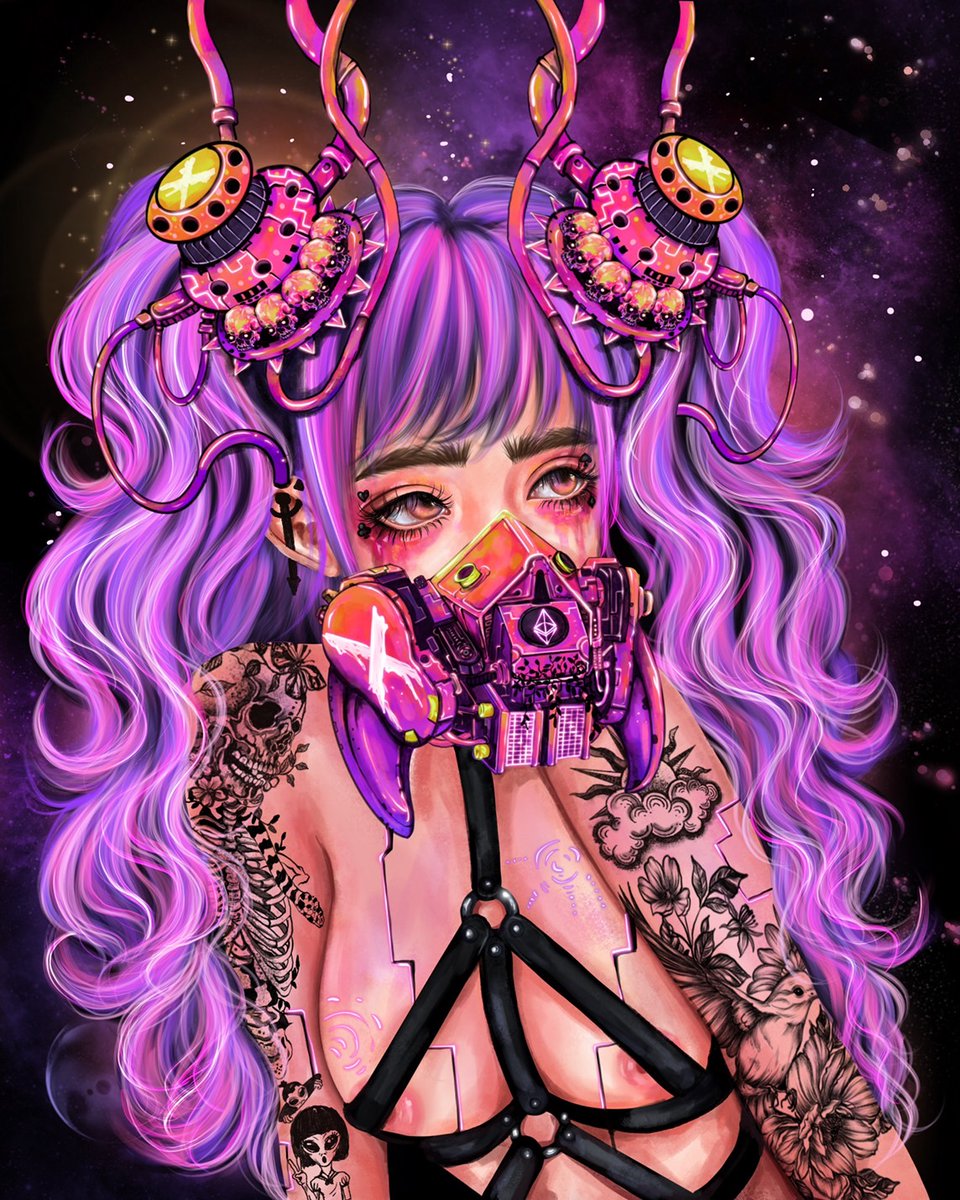 ❤️‍🔥New Drop ❤️‍🔥
Cyberpunk Girl
1/1 edition
Reserve 0.20 ETH
<a href="/foundation/">Foundation 🌐</a>
foundation.app/@Thita_style/g…

#NFT #NFTcollector #geisha #Cyberpunk #animegirl #NFTCommumity #NFTartist