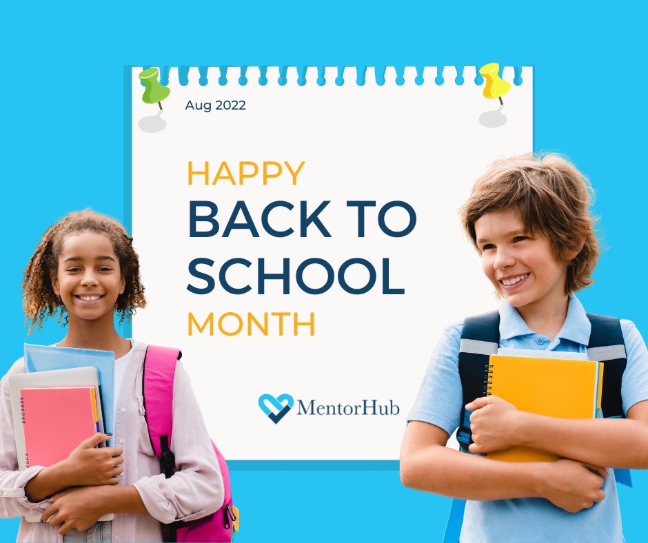 It's that time of year again!! 📚✏️ As we are prepping for the start of the #schoolyear this month, we are continuously thinking of ways to best provide students with #wellbeing, #academic, and #socialsupport. 
Stay tuned for what MentorHub has in store for this #academicyear! 📣