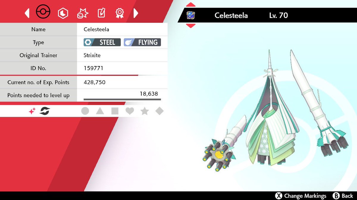 Strixite's tweet photo. Finally!!! 🎉 

Exactly 400 Dynamax Adventures after Shiny Necrozma I finally found Shiny Celesteela!! 🎉 🎉 

✨🎋🌙 

Next Target - ✨ Zygarde …😬 

#Pokemon #PokemonSword #PokemonShield #NintendoSwitch #ShinyHunting #ShinyCelesteela #MaxLair #DynamaxAdventure #LivingShinyDex https://t.co/LMEoaB959R