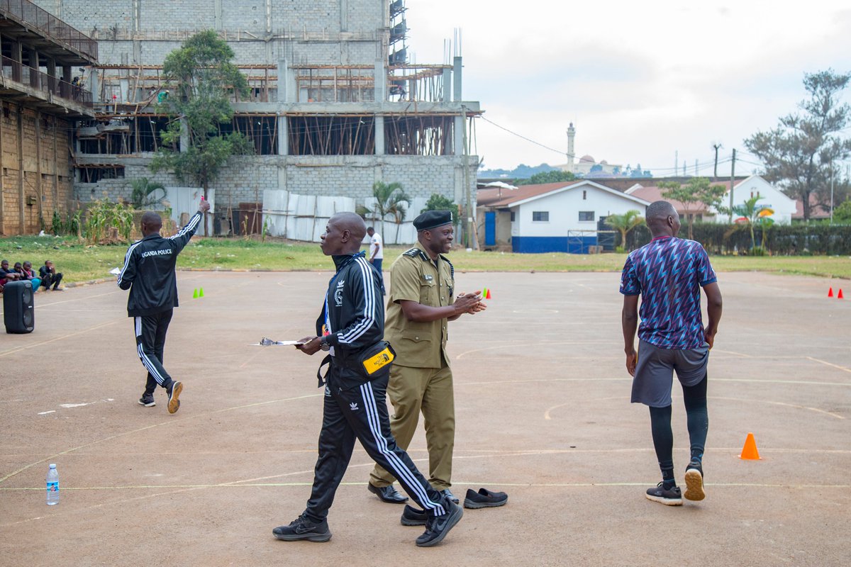 KCCAUG's tweet photo. In partnership with @PoliceUg, our Law Enforcement Assistants &amp; Traffic Wardens are undergoing a 3-day Physical and Medical Fitness exercise at Nakivubo Blue PS. This is one of our various efforts to ensure the team is up to the task to professionally carry out their duty. https://t.co/YSUAqtBcb4