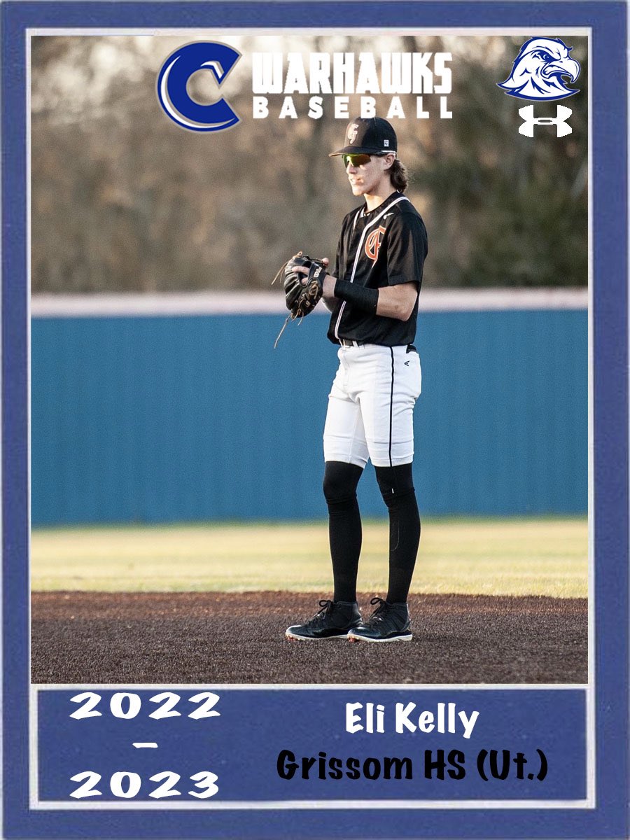 CalhounBaseball's tweet photo. Welcome Eli Kelly @eli_kelly_  - OF/MIF from Grissom HS in Huntsville, AL https://t.co/KBoq48C1Bt