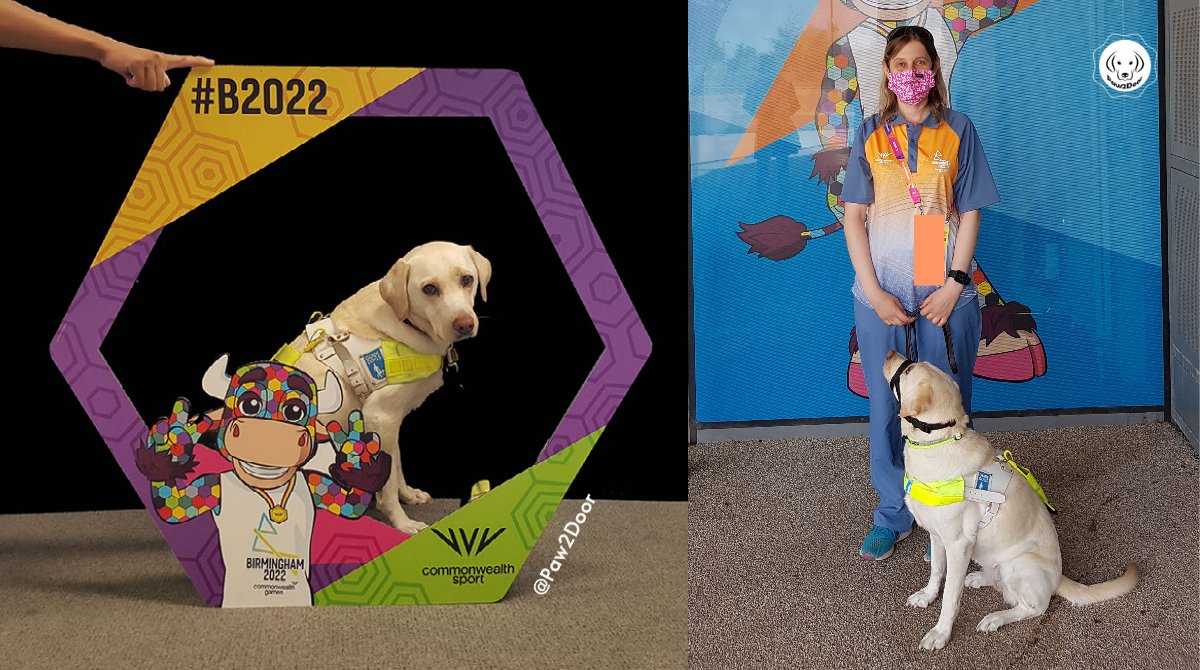 Today is #AssistanceDogDay and we’ve had an amazing time being part of the #CommonWealthGames. We’ve loved volunteering <a href="/LeeValleyVP/">Lee Valley VeloPark</a>
 
<a href="/guidedogs/">Guide Dogs</a> <a href="/birminghamcg22/">Birmingham 2022</a> #B2022