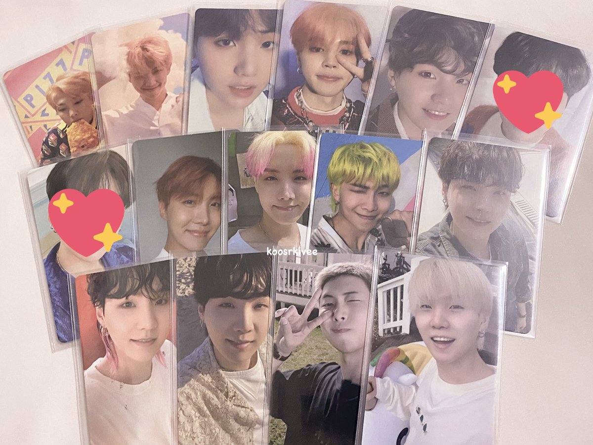 koosrkivee's tweet photo. — #koosrkiveesells 🌷
ᨳ wts lfb bts ph | help rt  

bts photocards . . 

• check 2nd pic for pricelist
• can dm me for condi 
• no rush shipping ! 
• read carrd byt 
• dop : payo/3 days

reply mine or dm me 🎀

# namjoon yoongi hobi jimin pc ly her mots7 persona its butter https://t.co/EHDeWZMB5o