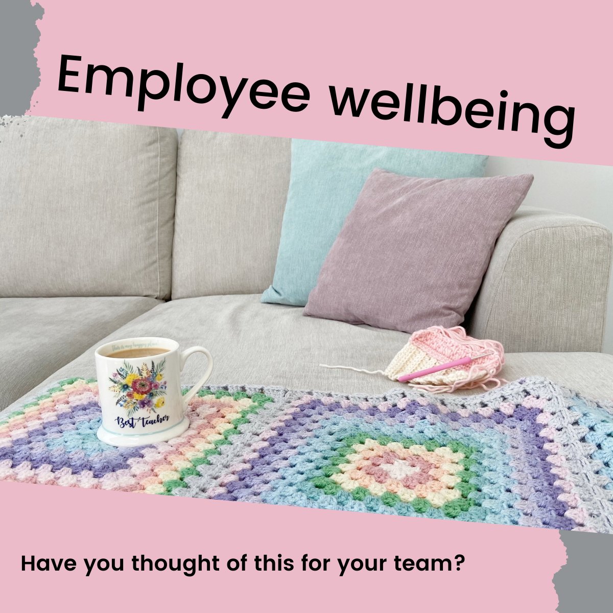 Great for employees and companies.

Book a quick call to discuss further:
calendly.com/craftykilner/3…

#employeewellbeing #teambuilding #crochetworkshop