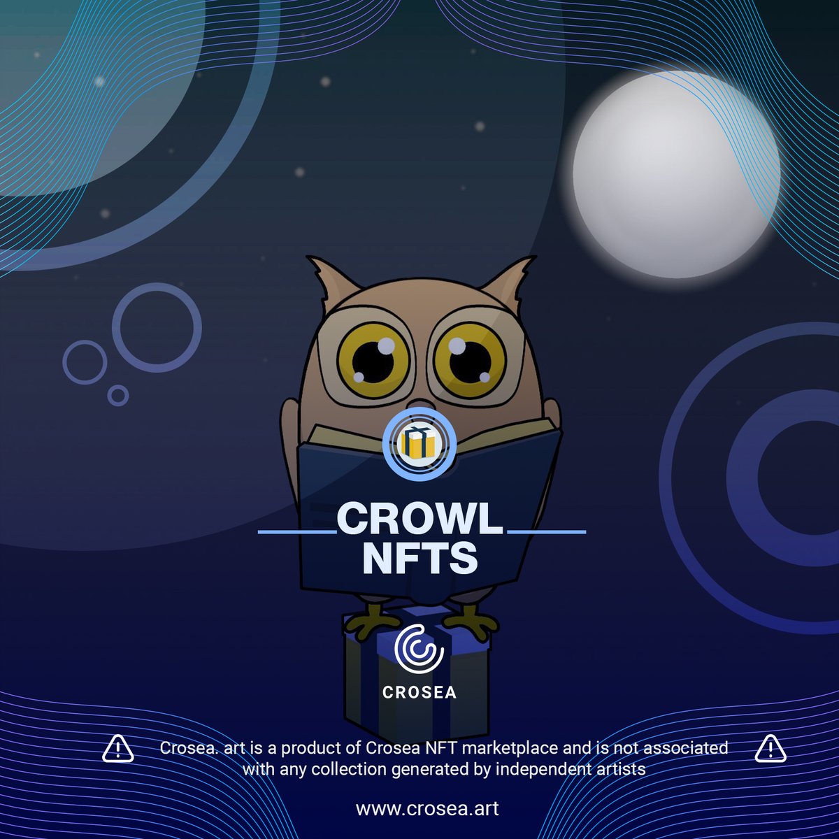 croseanft's tweet photo. We're giving away a  #Crowl #NFT to celebrate their launch on #Crosea #NFTMarketplace with our #NoCode #NFTGenerator. 

1⃣ ❤️&amp;🔁
2⃣ Follow  @croseanft &amp; @cro_box
3⃣ Tag 3🧑‍🤝‍🧑

Drop link: https://t.co/9fiBupi8Fv

Mint Price: 12 #cro 

#cronos #cronosnft #crofam #crofamily #FFTB https://t.co/DIDyhiDyzz