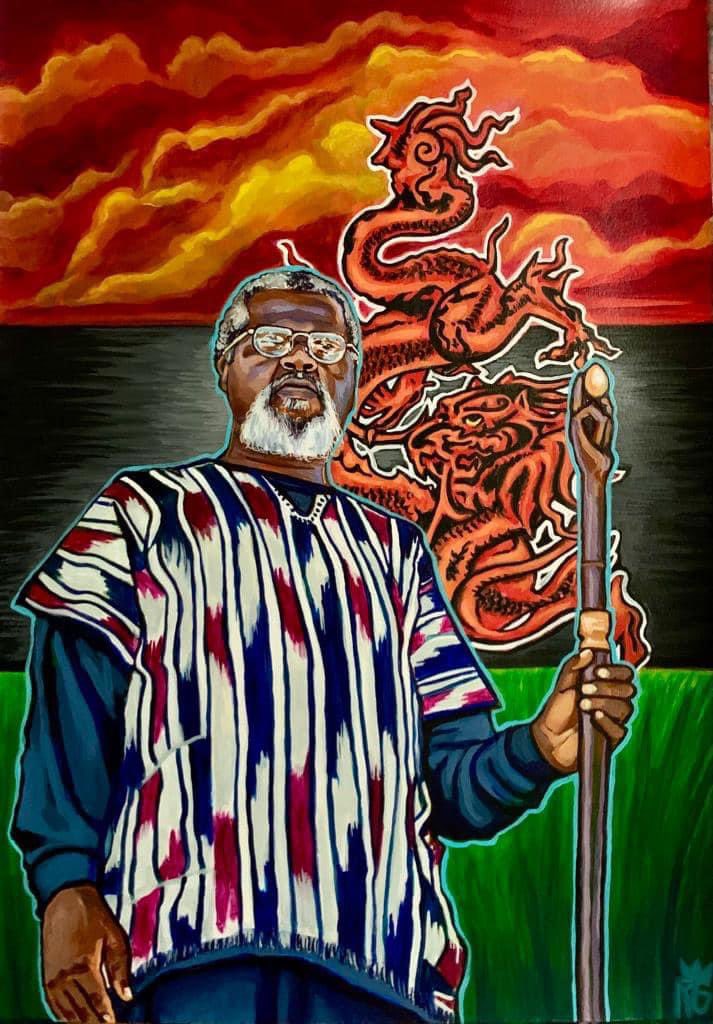 RasCeylon's tweet photo. “Shaka At-Thinnin was a movement elder, former political prisoner and co-founder of the #BlackAugust Organizing Committee #BAOC and #BlackAugustResistance, who came up in the ranks under Black Panther Party Field Marshall George Jackson.” Long live OG Baba Shaka✊🏾♥️🖤💚🔥🐉🐉🐉 https://t.co/To1UvbNNrK