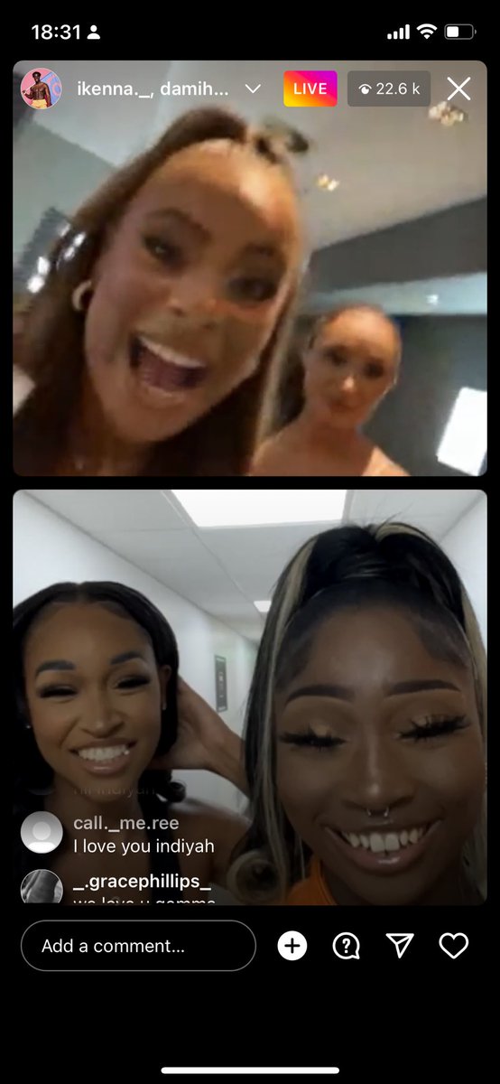 The Powerpuff girls Indiyah/Danica/Summer reunited 😍 we gonna ignore that other girl in the back 🙃 #loveisland