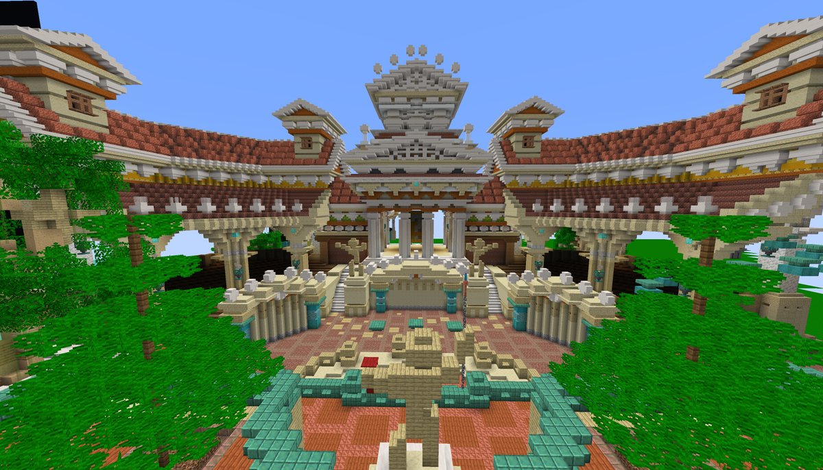 GREEK LOBBY FINAL RESULT #Minecraft #minecraft建築コミュ #Minecraftbuilds