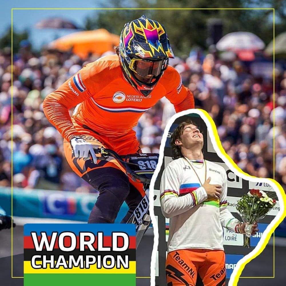Onze student <a href="/LandstedeSB/">Landstede S&B</a> Julian Bijsterbosch is wereldkampioen junioren BMX. Topprestatie. Gefeliciteerd Julian!