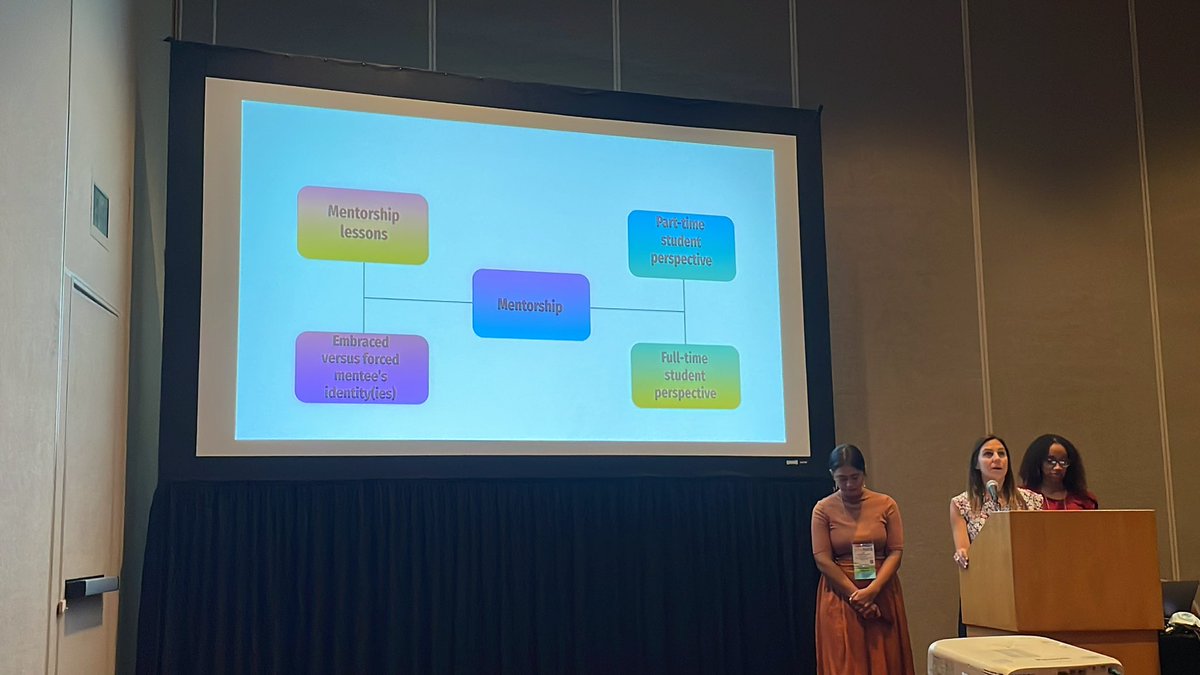 AnnettePonnock's tweet image. Position yourself as a learner in mentoring. Embrace and celebrate mentees’ identities. @AKoenka @APADivision15 #APA2022 #mentoring
